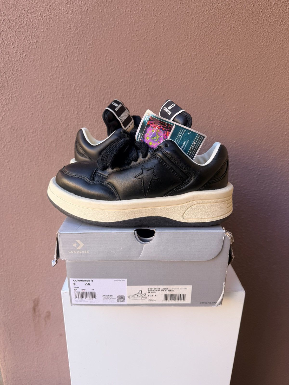 Rick Owens Rick owens dark shadow converse Size US 7 / EU 40 - 1 Thumbnail