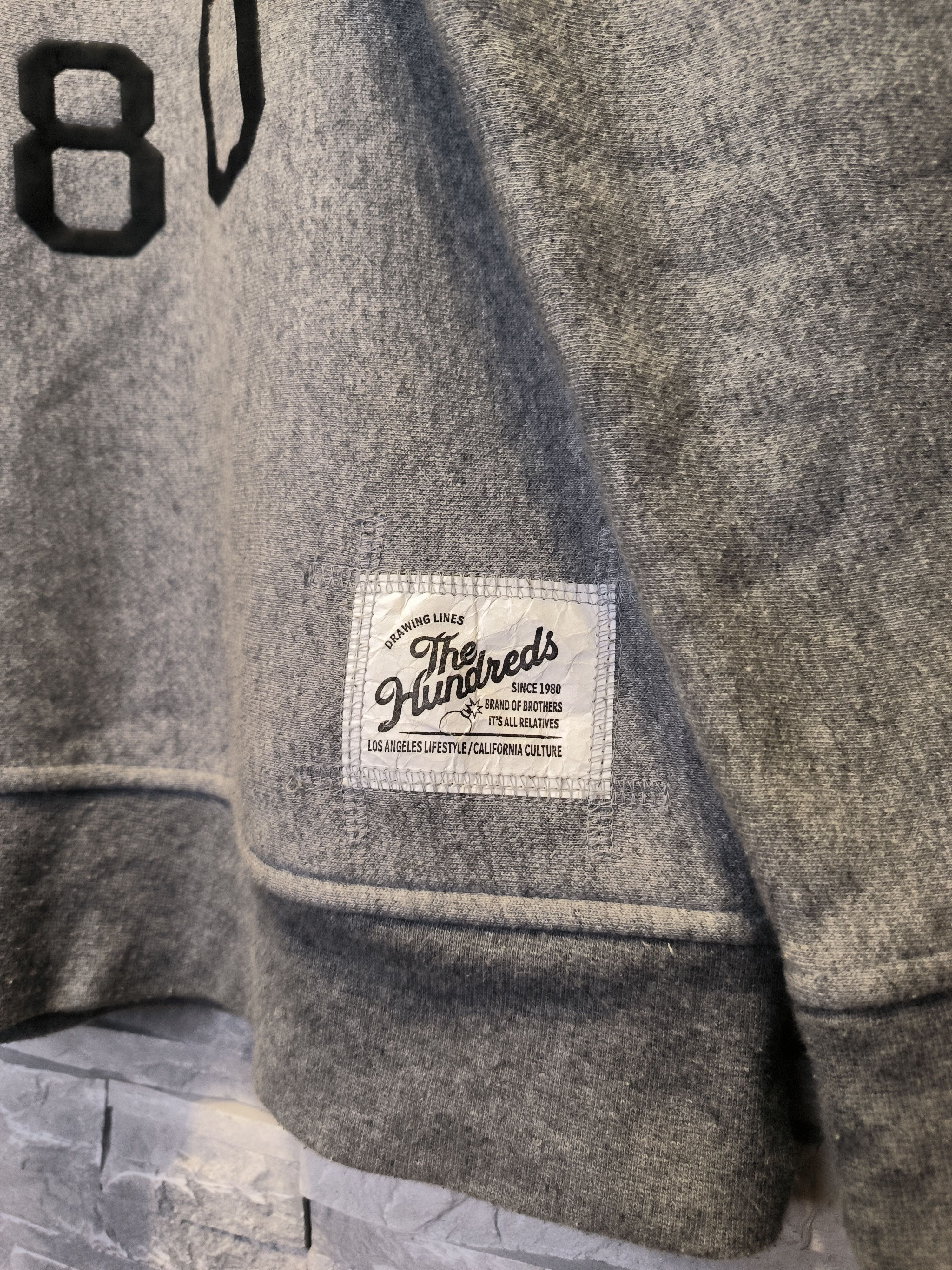 The Hundreds The Hundreds Sweatshirt Crewneck Big Logo Gray Size US L / EU 52-54 / 3 - 4 Thumbnail