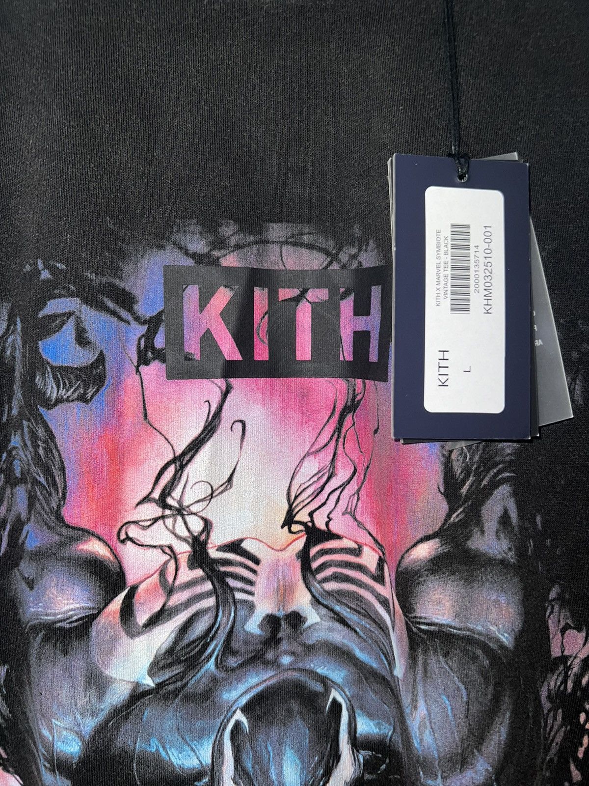 Kith × Marvel Comics Kith x Marvel Symbiote Vintage Tee Black Size US L / EU 52-54 / 3 - 10 Thumbnail