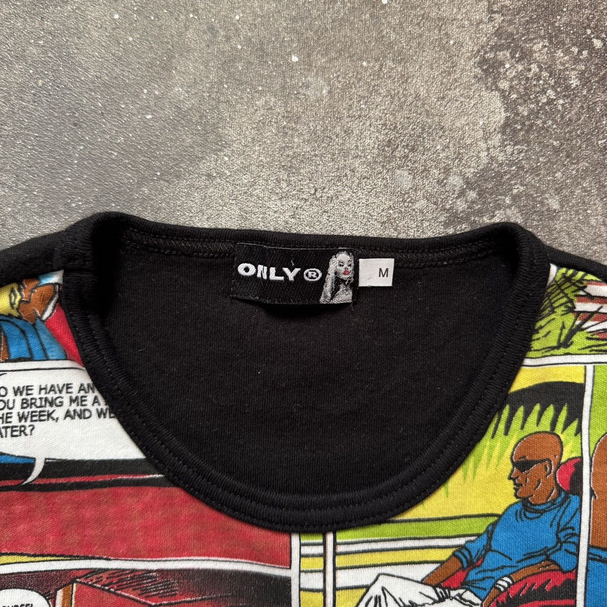 Hysteric Glamour 2000’s Aesthetic Vintage Y2K Glamour Comics Print Tank Top Size M / US 6-8 / IT 42-44 - 7 Thumbnail