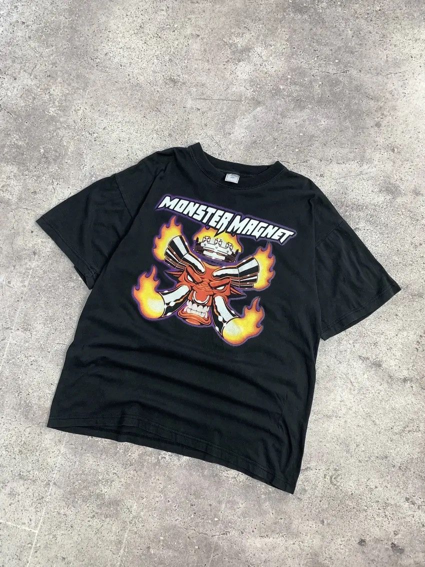 Japanese Brand × Vintage Vintage T-shirt Y2K sk8 street style Monster Magnet Size US L / EU 52-54 / 3 - 3 Thumbnail