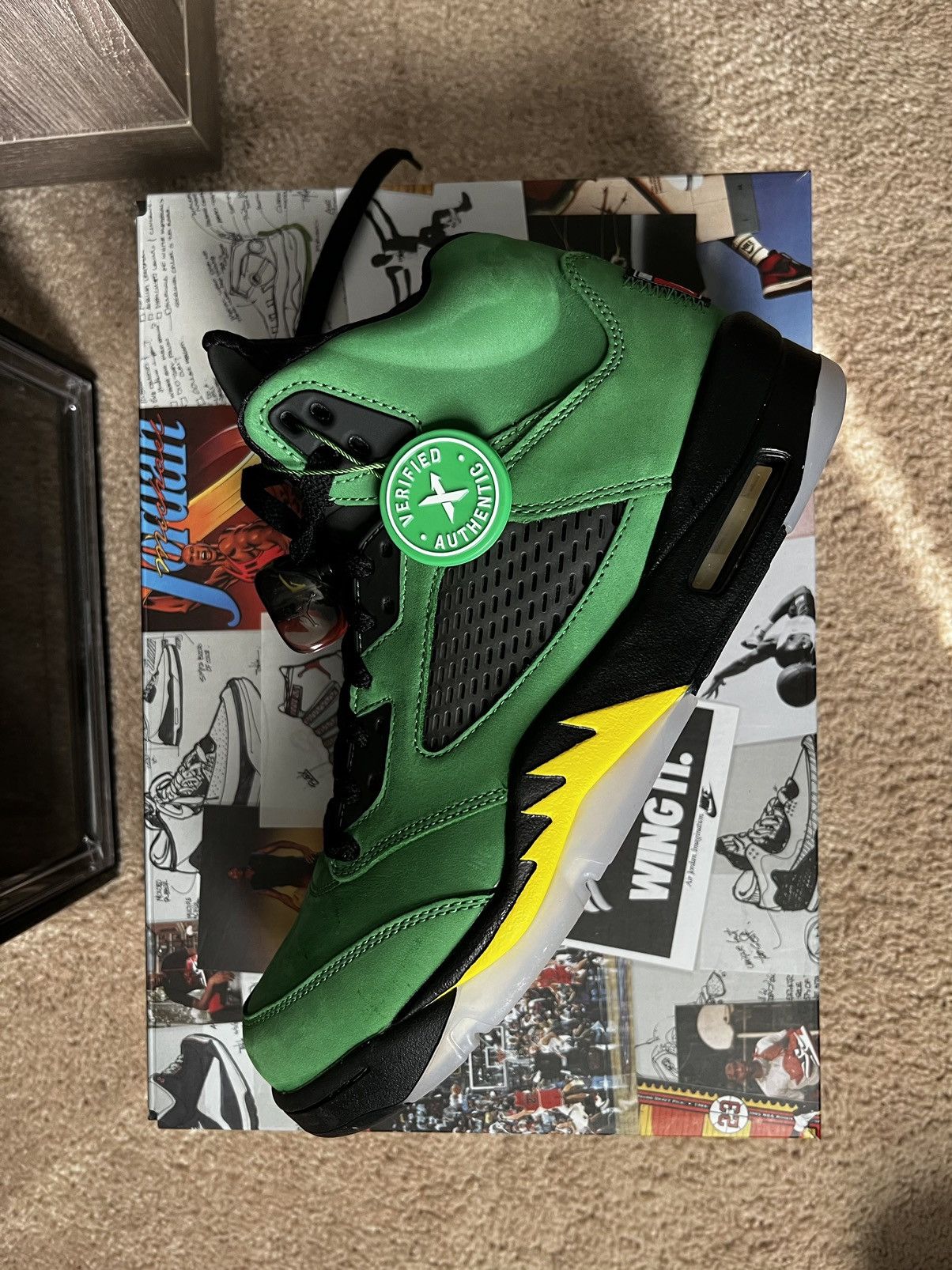 Jordan Brand × Nike Jordan 5 Retro Oregon SE Size US 10 / EU 43 - 1 Thumbnail