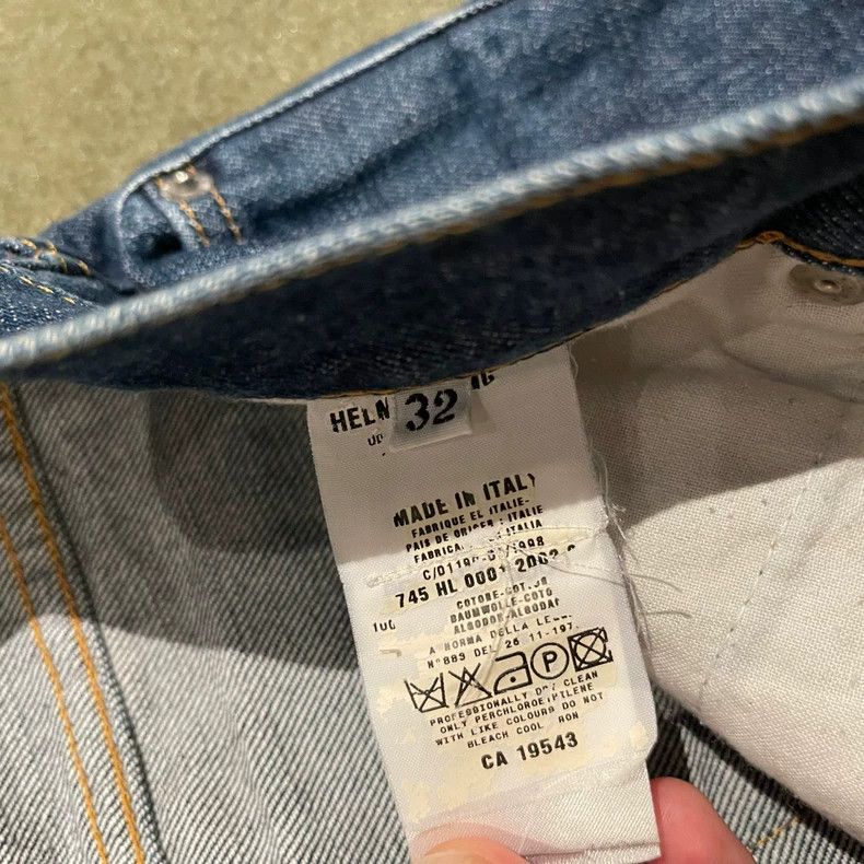 Helmut Lang HELMUT LANG Wash the buffalo jeans Size US 32 / EU 48 - 3 Thumbnail
