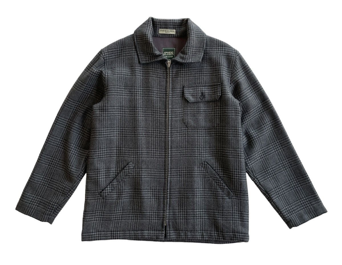 Global Work Grand Global Japan Wool Houndstooth Jacket Size US M / EU 48-50 / 2 - 4 Thumbnail