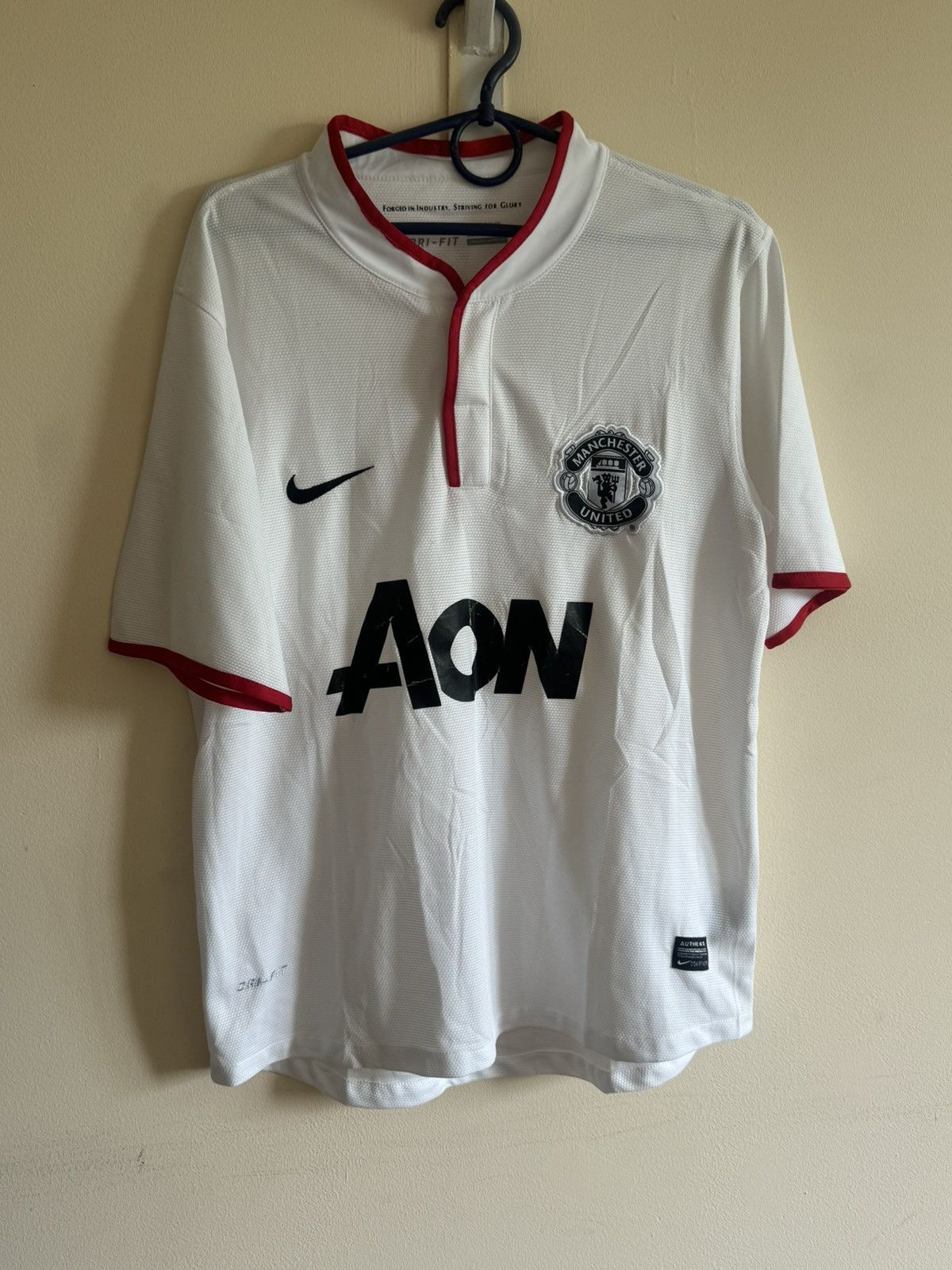Vintage Soccer Jersey Nike Manchester United 2013 Size US M / EU 48-50 / 2 - 1 Thumbnail