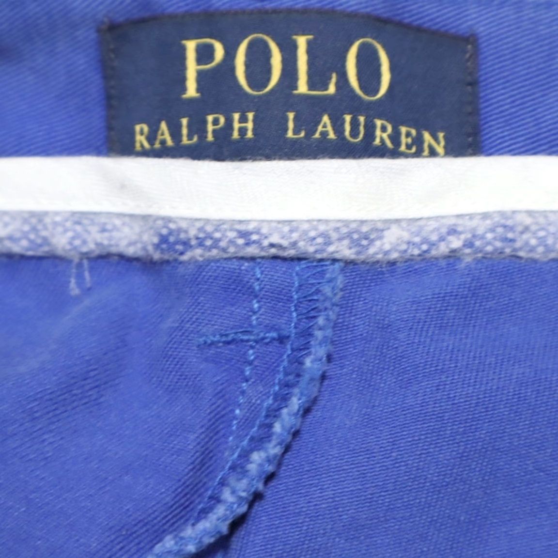 Polo Ralph Lauren Polo Ralph Lauren Classic Fit Cotton Khaki Chino Shorts Blue Men's 33 Size US XS / EU 42 / 0 - 5 Thumbnail