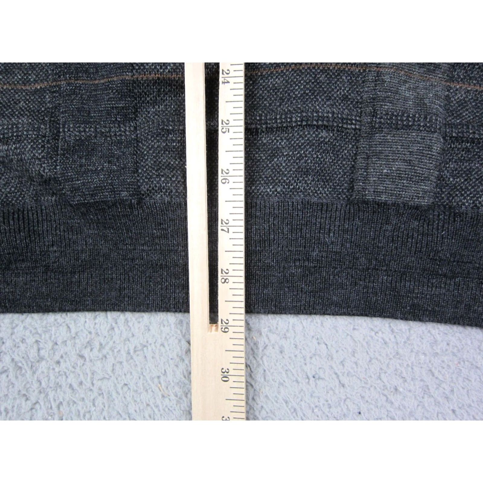 Cotton Traders VINTAGE Cotton Traders Sweater Mens XL Gray Plaid Wool Blend Crewneck 90s City Preppy All Seasons Mens Size US XL / EU 56 / 4 - 6 Thumbnail