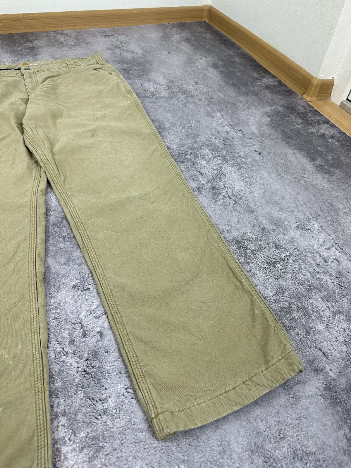 Carhartt Vintage Carhartt Lined Cargo Carpenter USA Baggy Work Pants Size US 38 / EU 54 - 12 Thumbnail