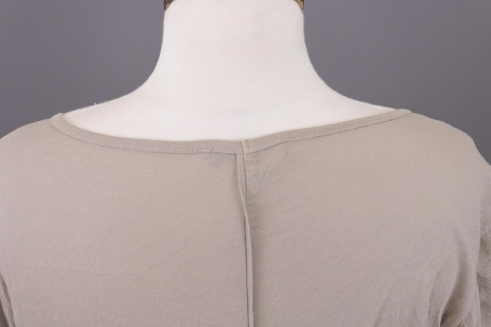 Oscar De La Renta Oska Beige Lagenlook Relaxed Pullover Top Size 2 / M Size XS / US 0-2 / IT 36-38 - 12 Thumbnail
