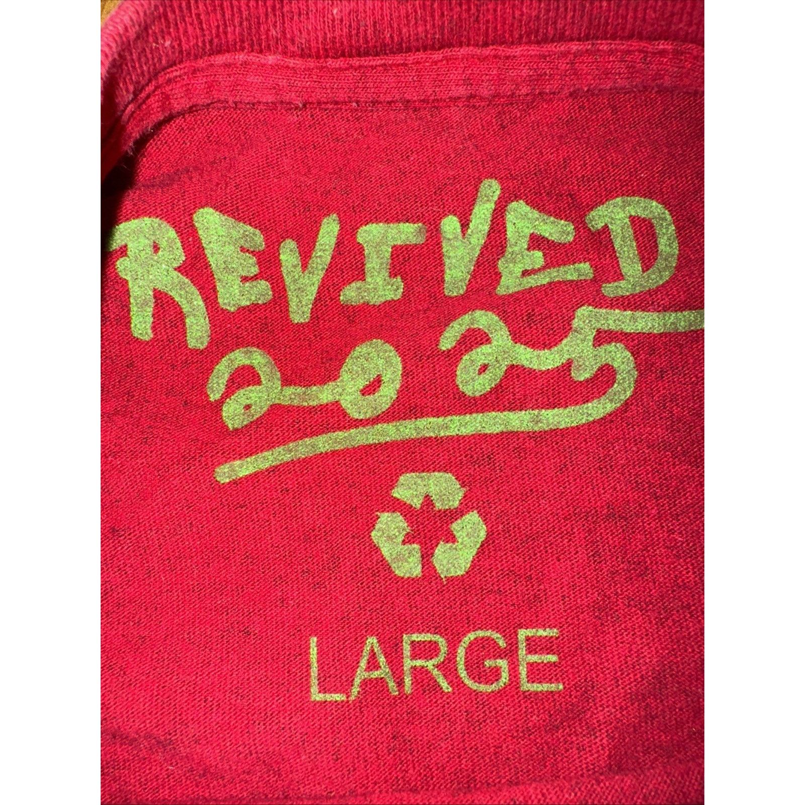 Asspizza Asspizza x Casper Revive T-Shirt Red L 20x27 Streetwear Size US L / EU 52-54 / 3 - 3 Thumbnail