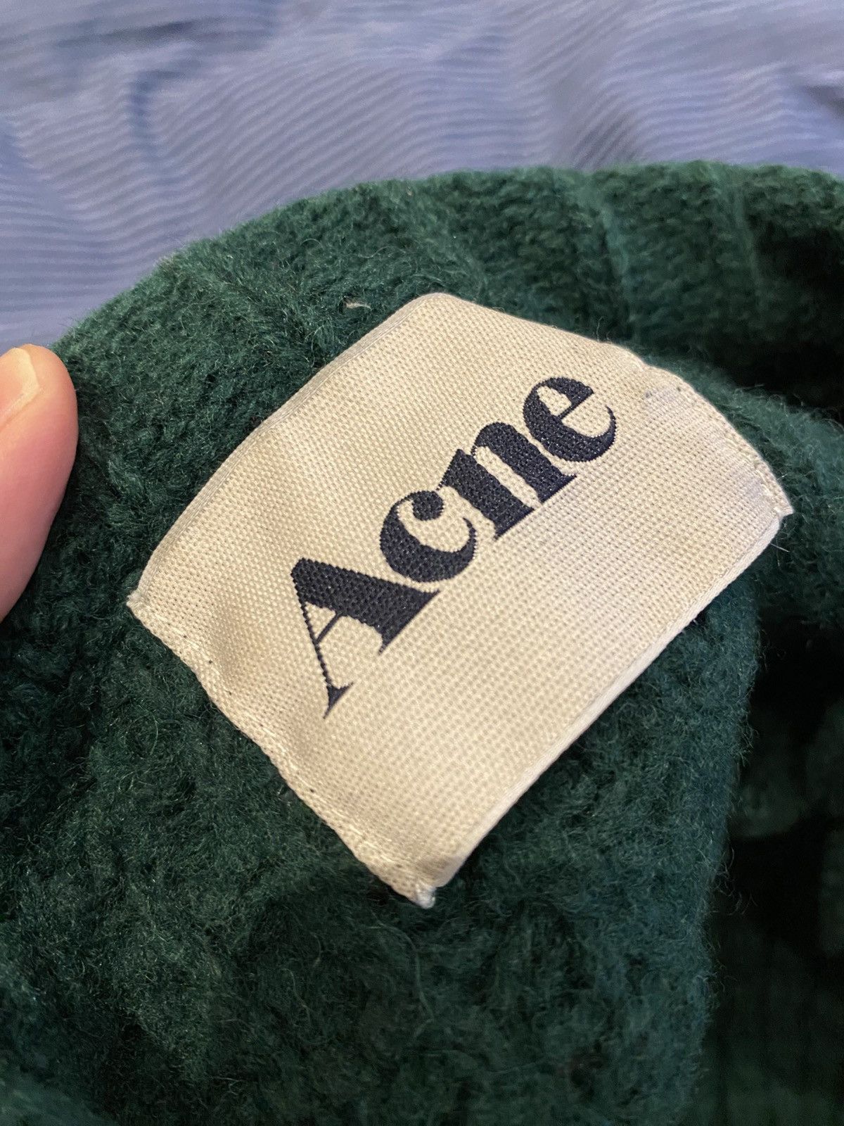 Acne Studios 48/M - 100% Wool Strindberg Knit Size US M / EU 48-50 / 2 - 10 Thumbnail