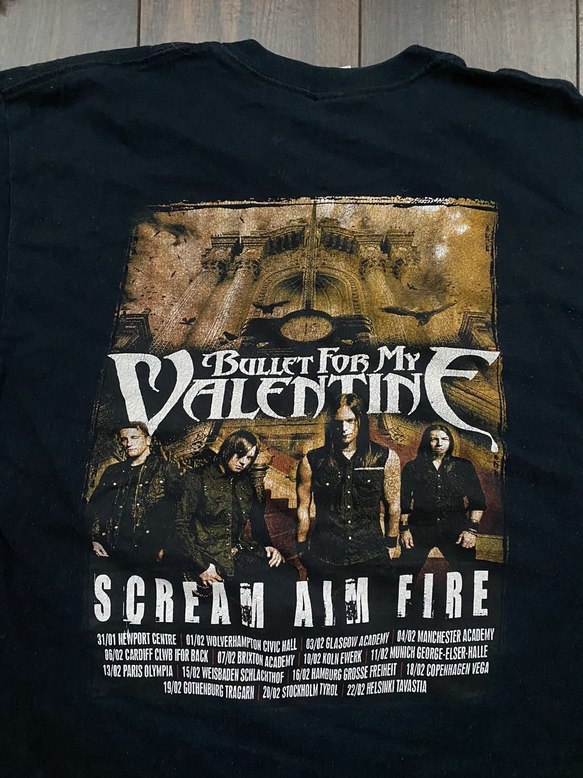 Band Tees Vintage Bullet for My Valentine Welsh heavy metal band tour Size US M / EU 48-50 / 2 - 7 Thumbnail