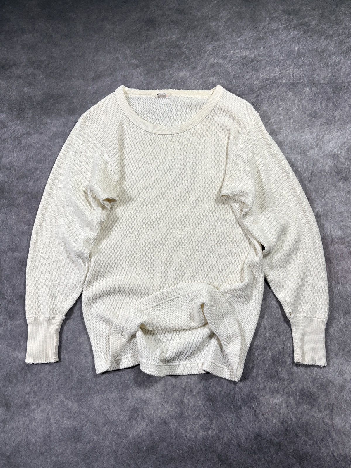 Towncraft True Vintage Thermal Longsleeve 1960s Penney’s Towncraft 50s Size US S / EU 44-46 / 1 - 1 Thumbnail