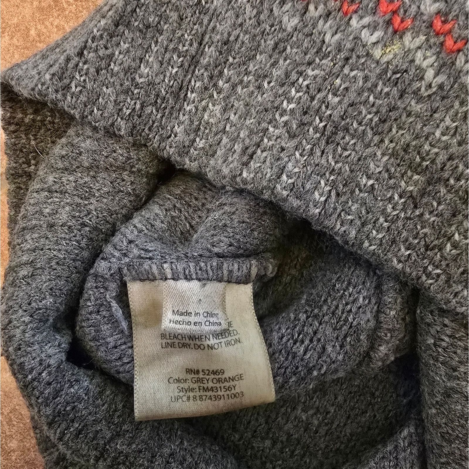 Other Grey Line Detailed Knit Beanie Size ONE SIZE - 3 Thumbnail