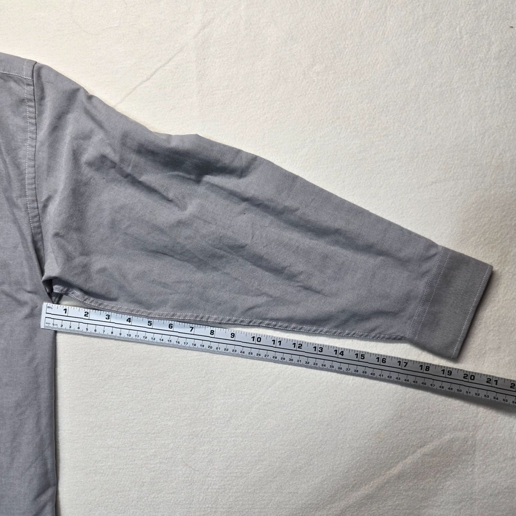 Cutter & Buck Cutter & Buck Shirt Button-Up Gray XL Mens Embroidered Logo Collared Long Sleeve Cotton Blend Vintage No Size US XL / EU 56 / 4 - 6 Thumbnail