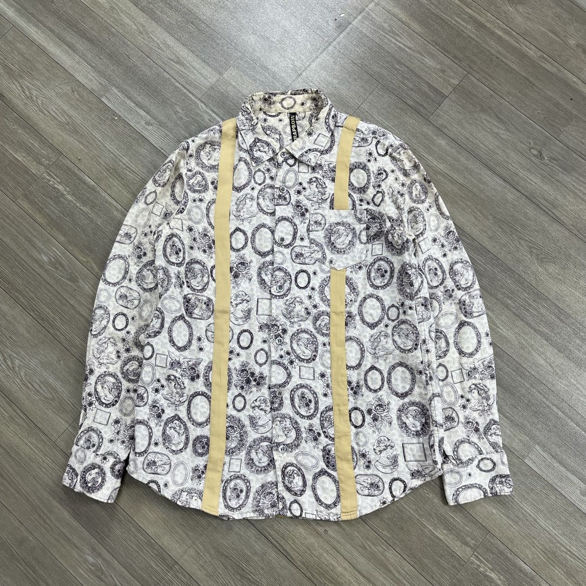 Issey Miyake Archive Issey Miyake Frapbois Baroque Cameo Pattern Shirt Size US S / EU 44-46 / 1 - 1 Thumbnail
