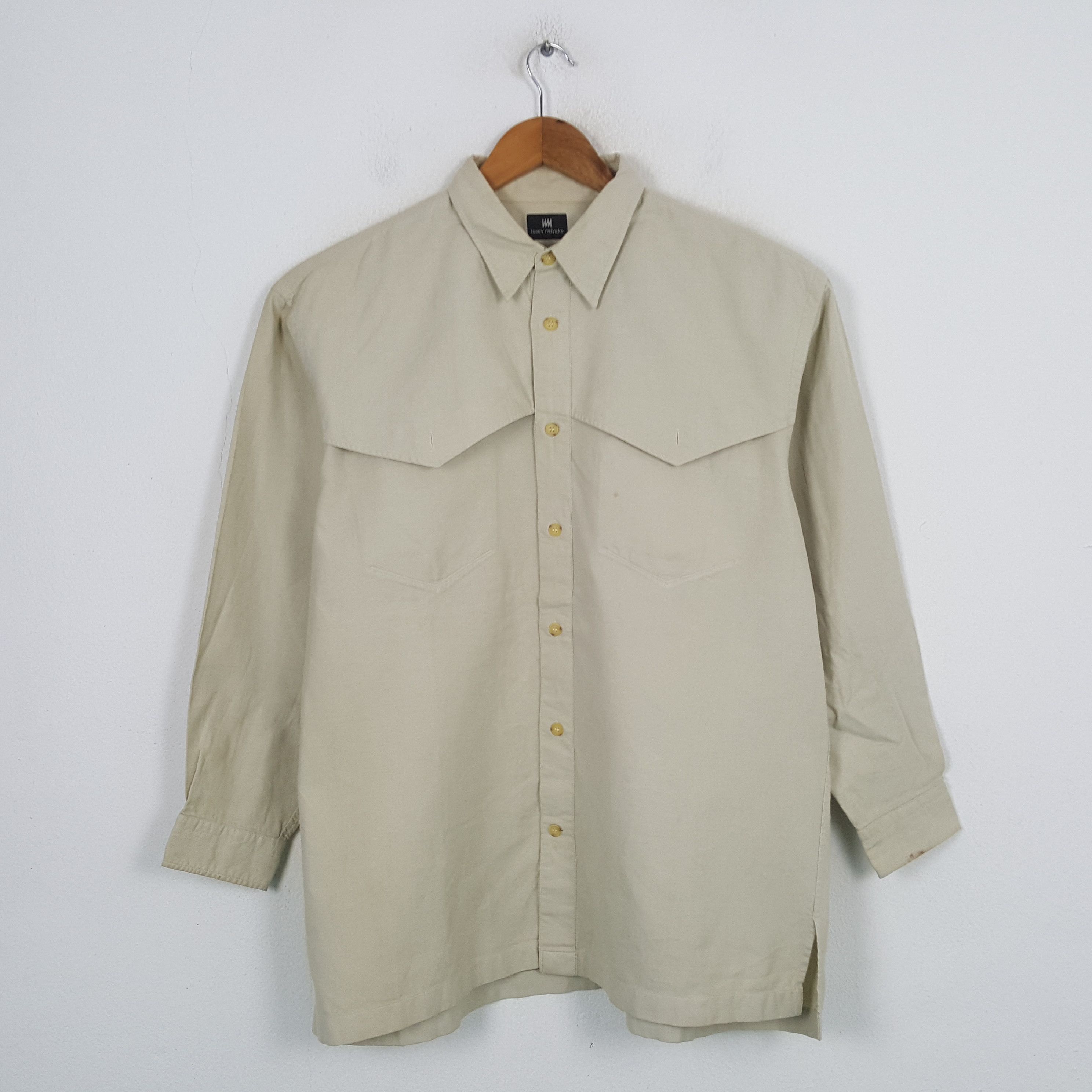 Issey Miyake Vintage Issey Miyake Japanese Designer Shirt C299N75 Size US XL / EU 56 / 4 - 3 Thumbnail