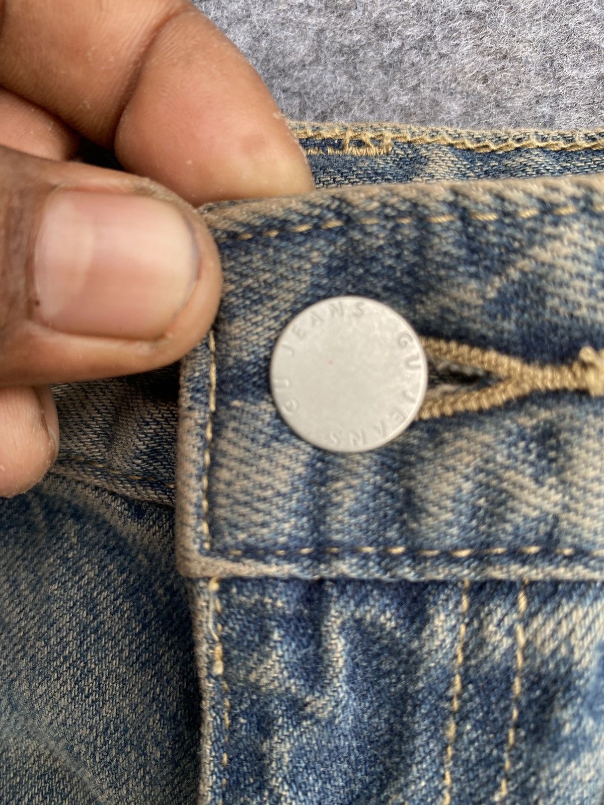 GU × If Six Was Nine × PPFM Vintage g.u baggy denim Size US 29 - 6 Thumbnail