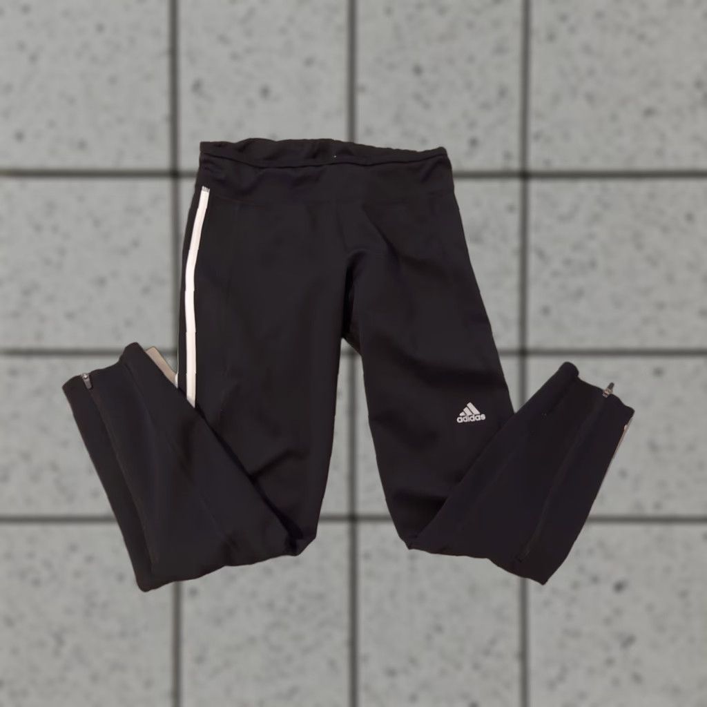 Adidas Womens adidas Pants M Medium Black Athletic Sweatpants Size 32" / US 10 / IT 46 - 1 Thumbnail