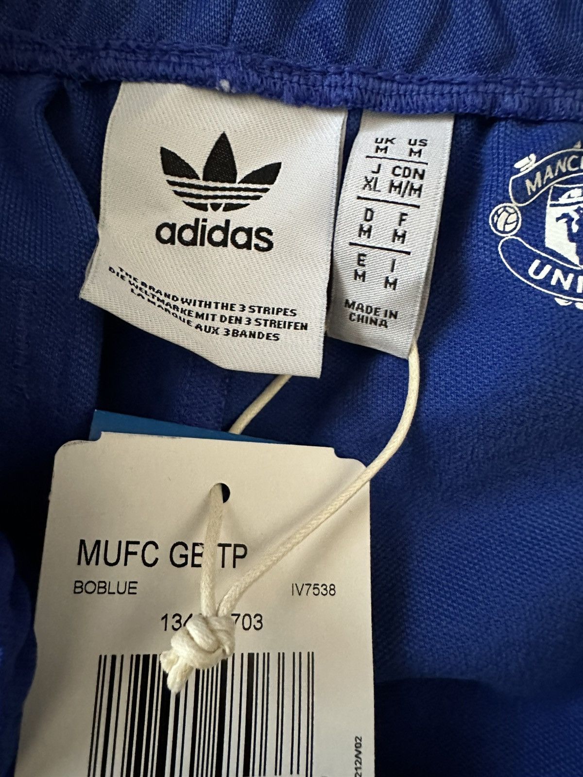 Adidas Adidas Manchester United George Best #7 Track Soccer Pants Size US 32 / EU 48 - 9 Thumbnail