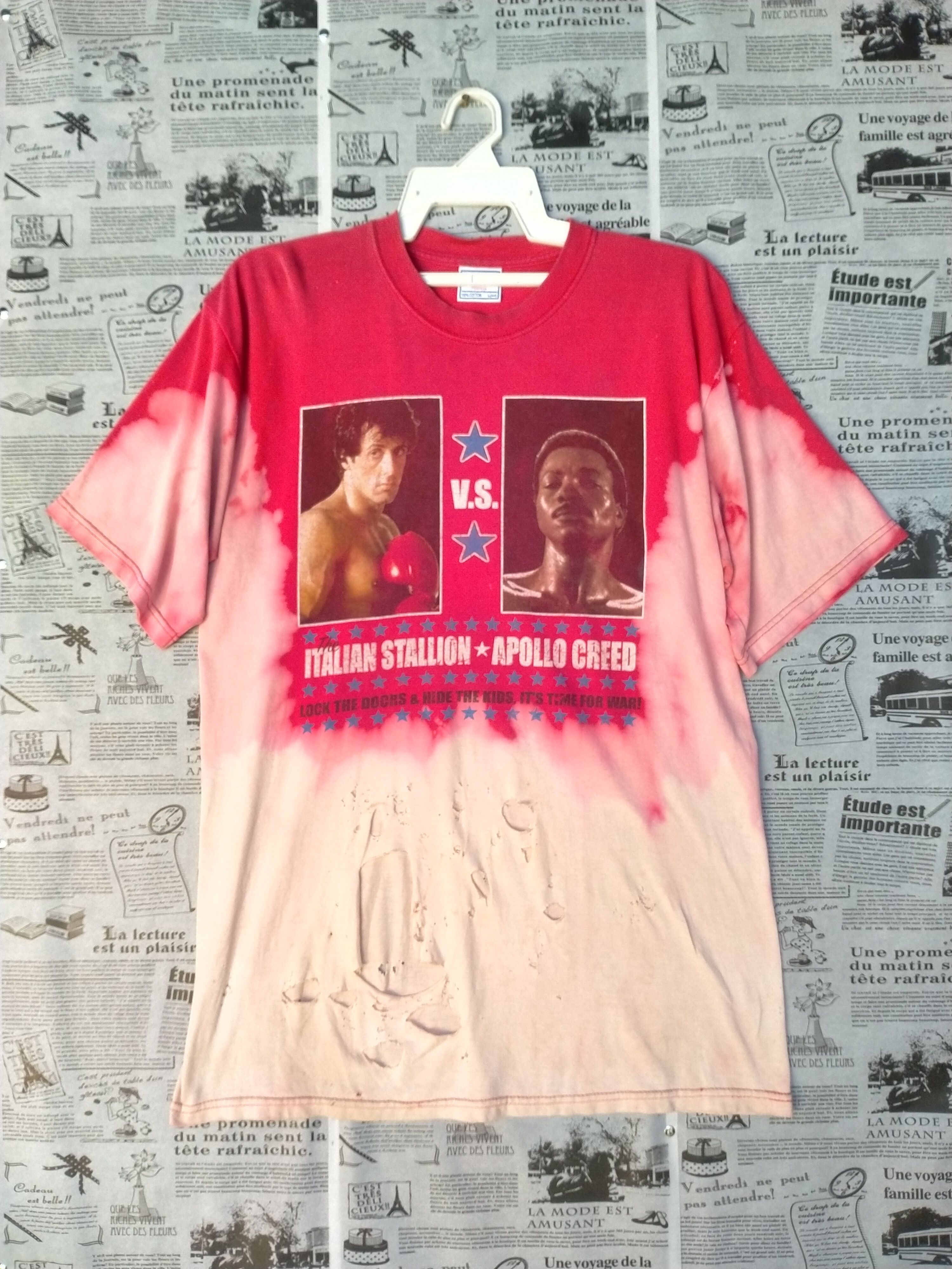 Beauty Beast Vintage Movie Rocky distressed t-shirt Size US L / EU 52-54 / 3 - 1 Thumbnail