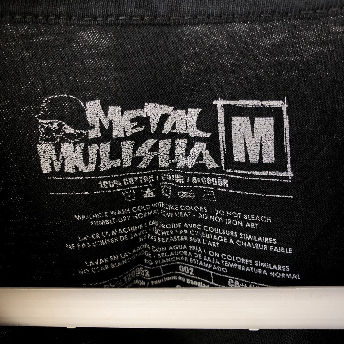 Metal Mulisha × Vintage Crazy Y2K Faded Metal Mulisha Shoulder Skull Graphic Tee Size US M / EU 48-50 / 2 - 3 Thumbnail