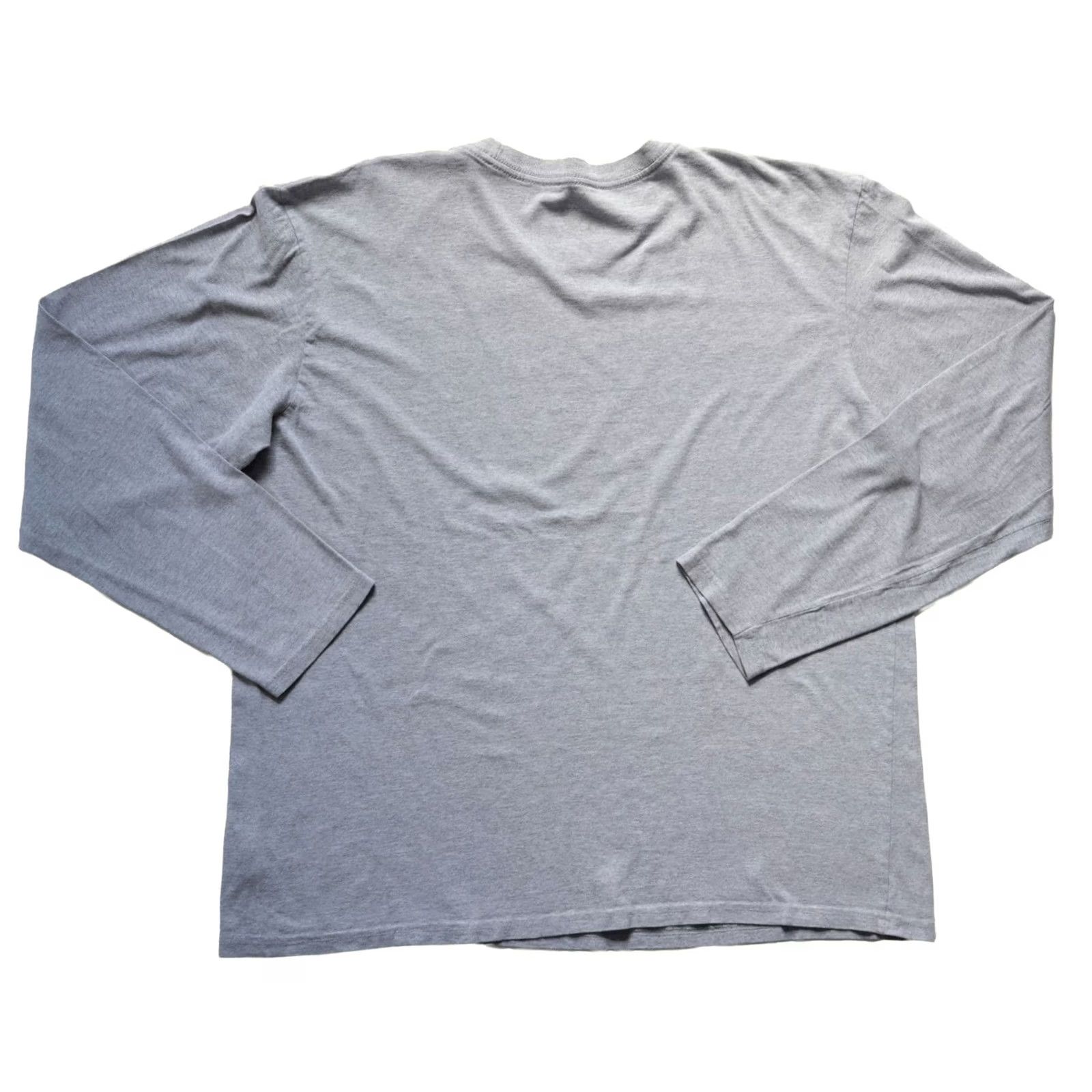 Ralph Lauren VINTAGE Ralph Lauren T-Shirt Gross Graphics Sports Active Gray 2004 SZ L Mens Long Sleeve Crew Neck Size US L / EU 52-54 / 3 - 3 Thumbnail