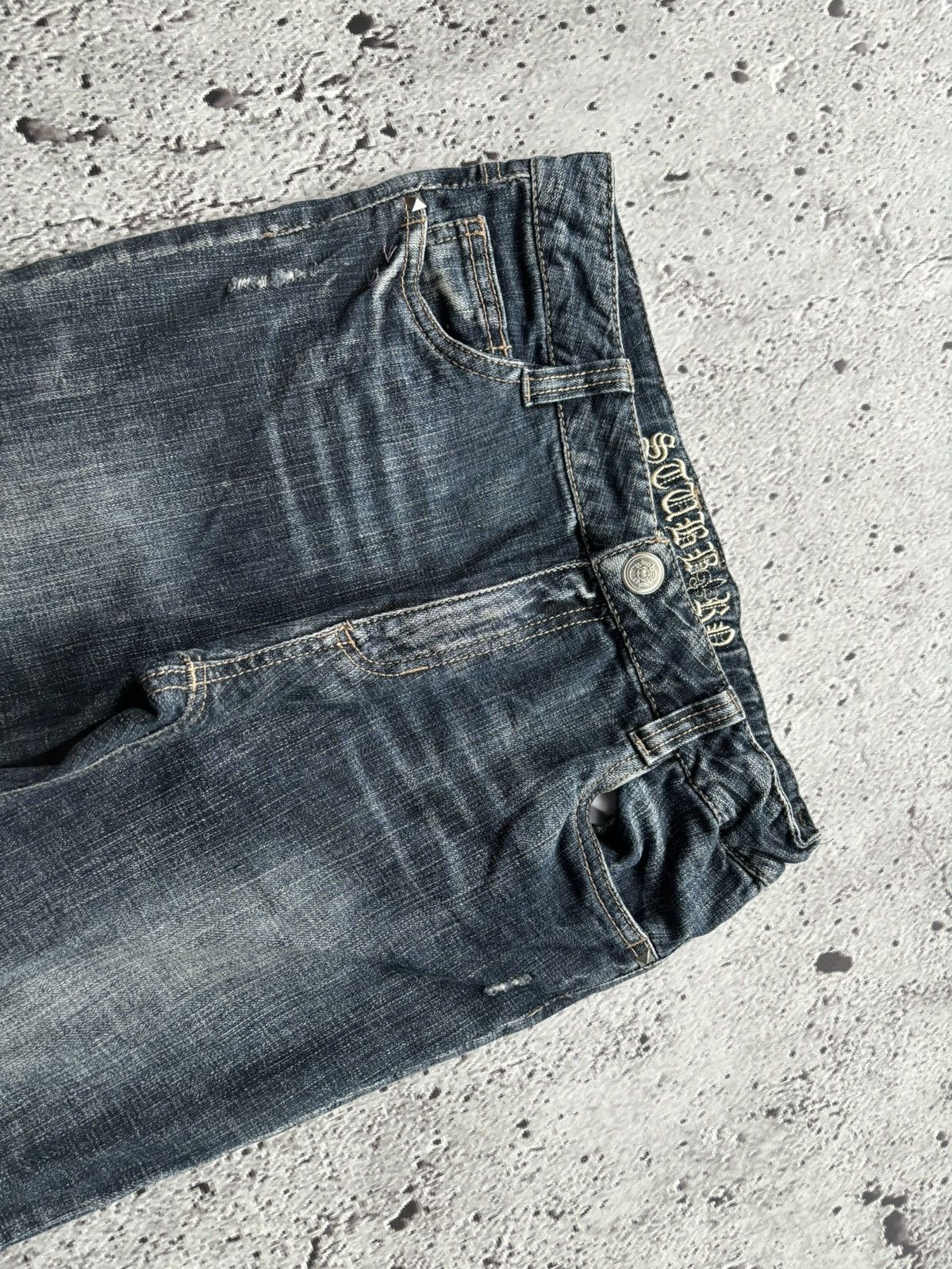 Hysteric Glamour Y2k wings Ifsixwasnine Punk style Denim jeans Size US 28 / EU 44 - 4 Thumbnail