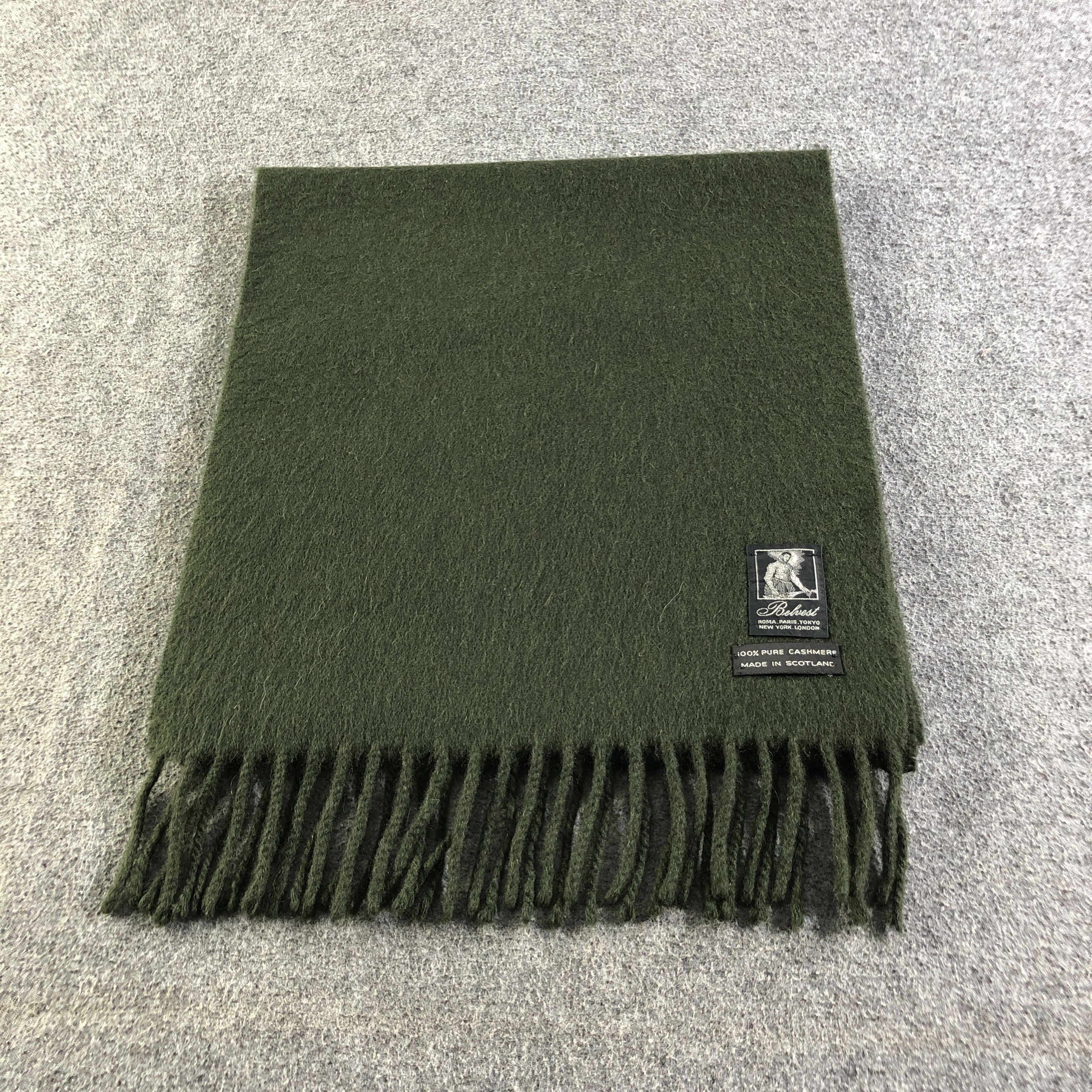 Belvest Belvest Cashmere Scarf Muffler Neckwear V2763 Size ONE SIZE - 3 Thumbnail