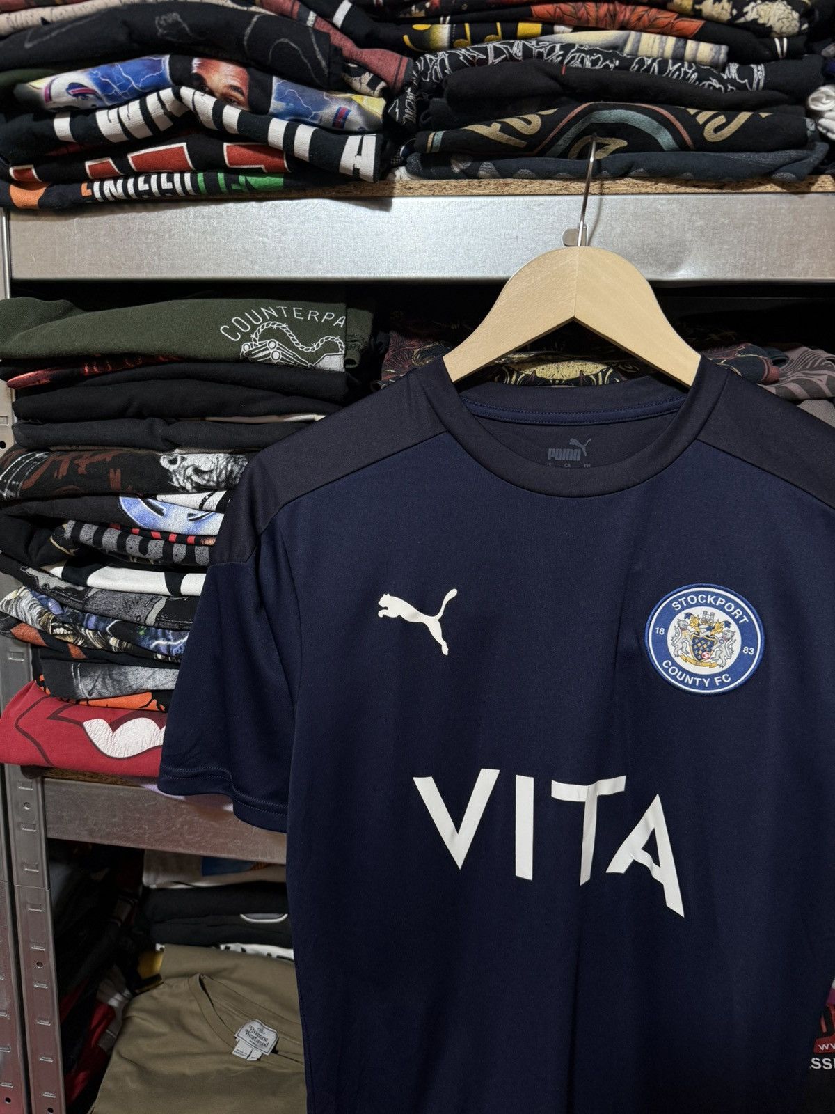 Puma Puma Stocksport Country 2020 2021 Training Soccer Jersey Size US M / EU 48-50 / 2 - 3 Thumbnail