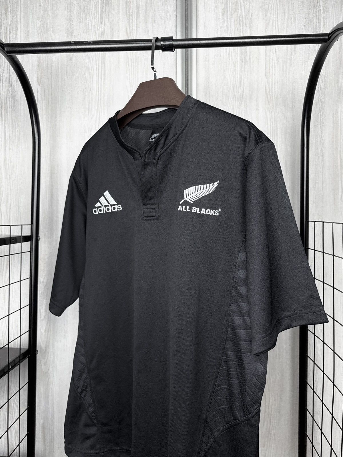 Adidas BNWT! New Zealand All Blacks adidas Rugby Jersey 2006 shirt Size US XL / EU 56 / 4 - 4 Thumbnail