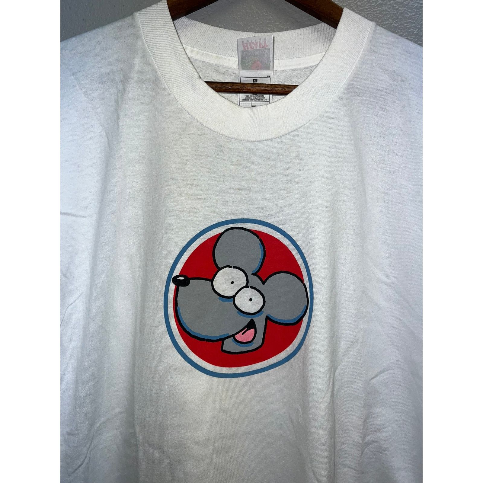 Fruit Of The Loom Vintage Sprint Shirt PCS Touchpoint Phone Promo Tee 90s L Size US L / EU 52-54 / 3 - 2 Thumbnail
