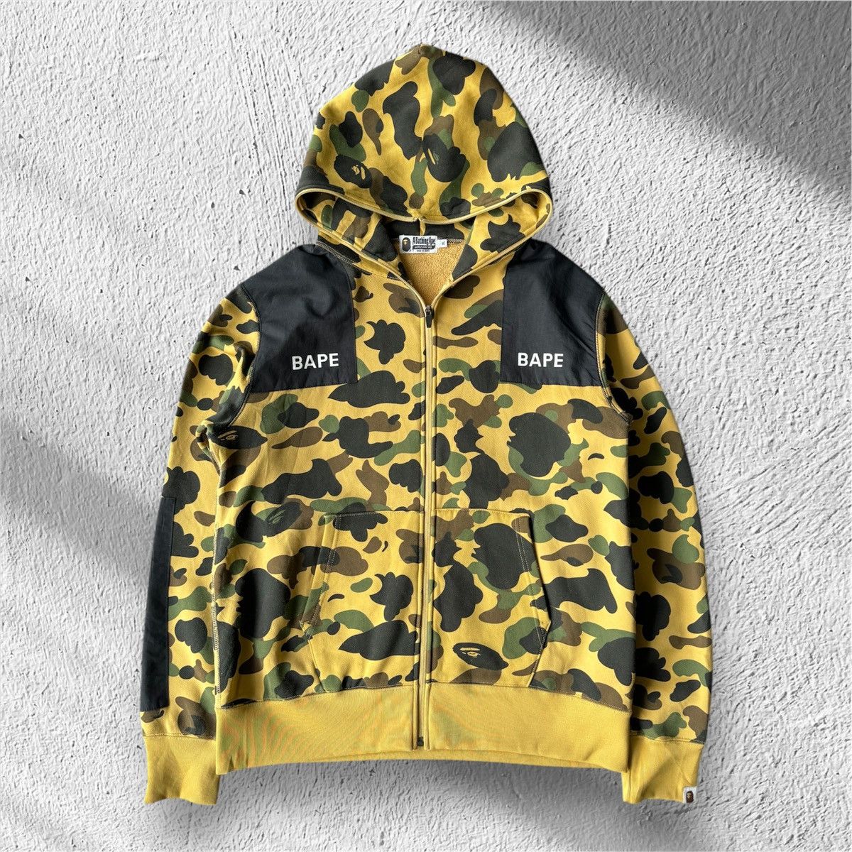 Bape Bape 1st Camouflage Full Zip Hoodie Size US XL / EU 56 / 4 - 2 Thumbnail