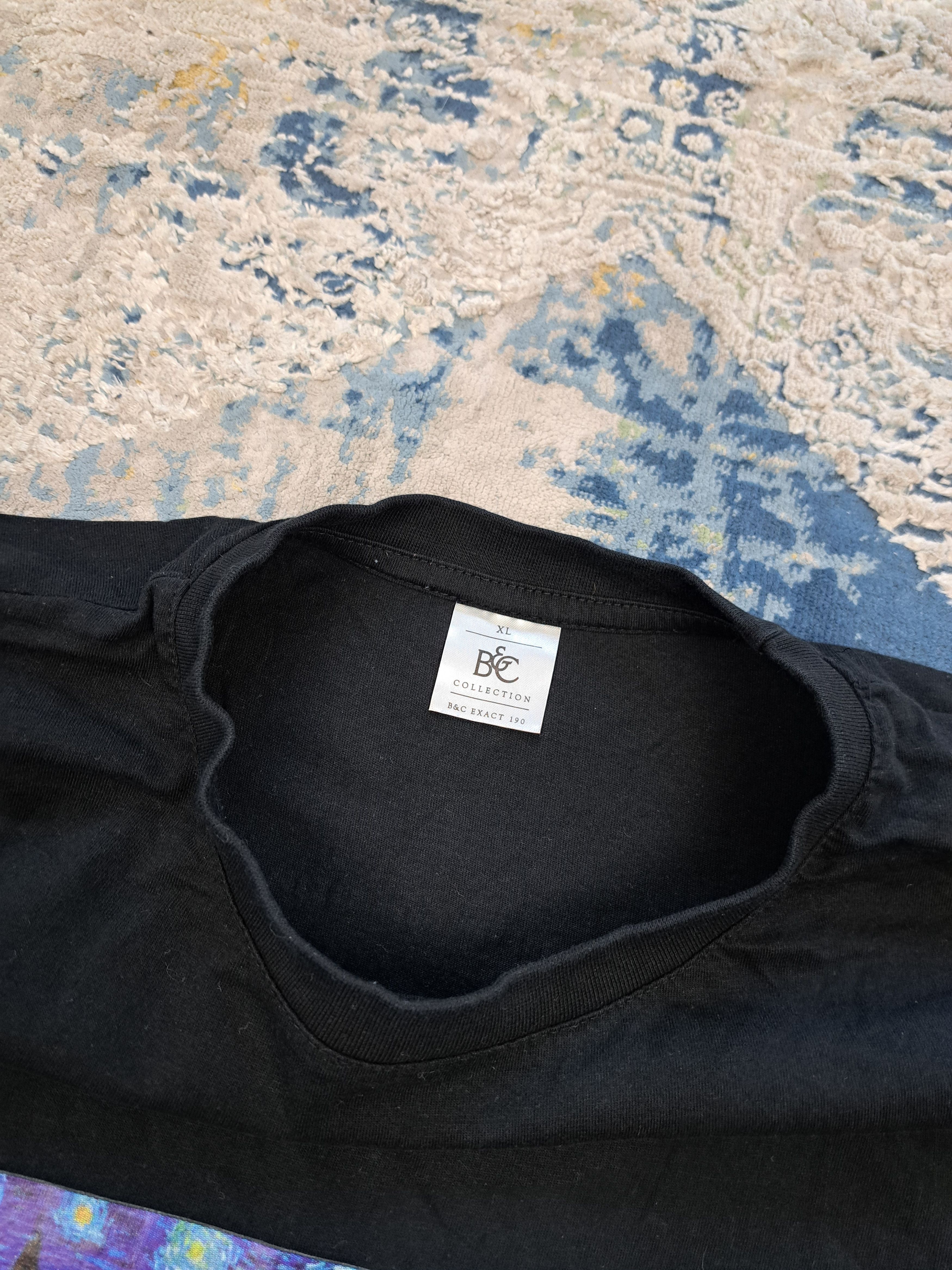 Vintage Vincent Van Gogh The Starry Night Art Tee Like MoMA Size US XL / EU 56 / 4 - 5 Thumbnail