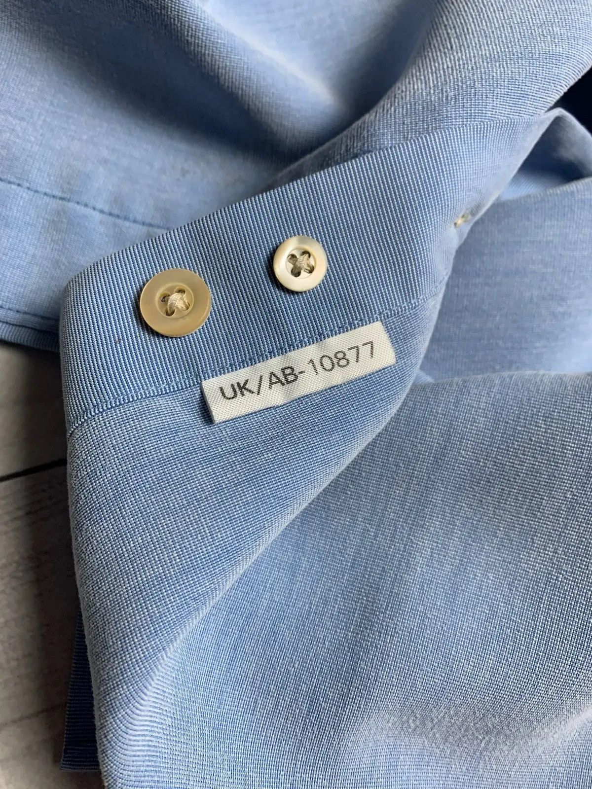 Yves Saint Laurent Vintage Yves Saint Laurent Jeans shirt XL logo blue Size US XL / EU 56 / 4 - 7 Thumbnail
