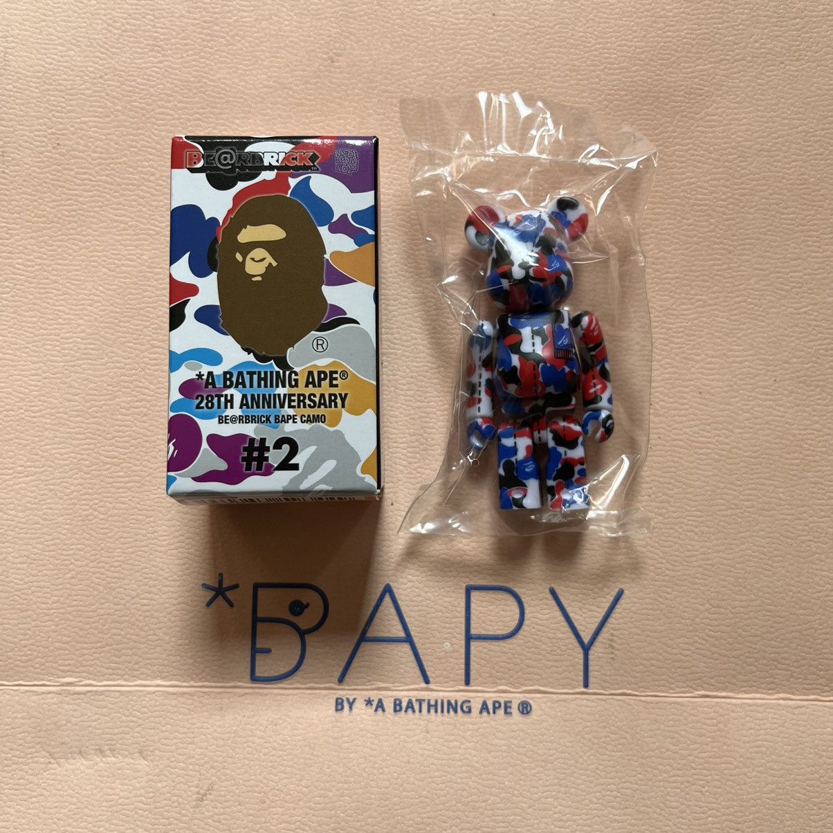 Bape Bearbrick X Bape 28th Anniversary Camo | Grailed