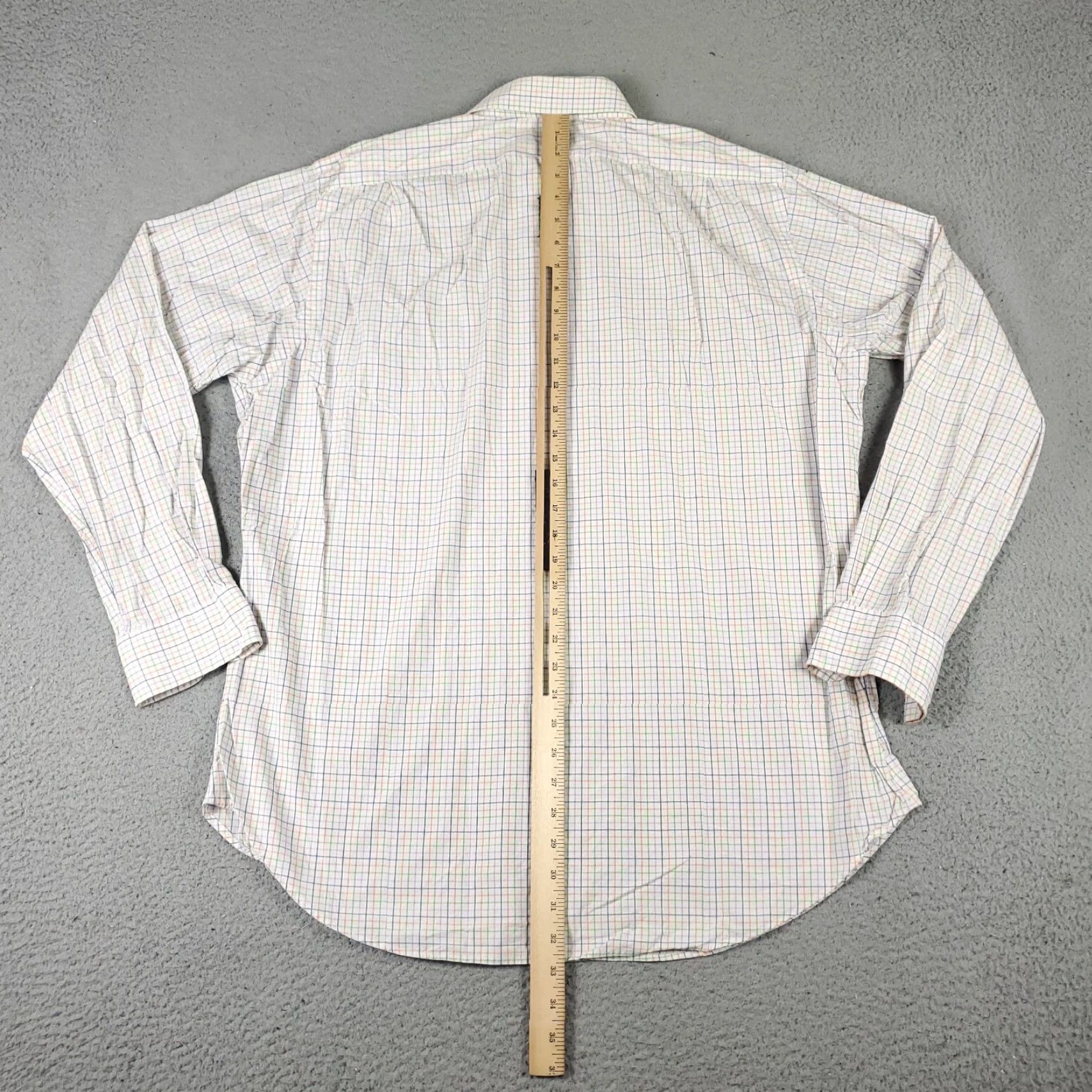 Ralph Lauren Ralph Lauren Dress Shirt Mens 16.5 Multicolor Long Sleeve Button-Down Cotton Classic American Mens Size 42R - 3 Thumbnail