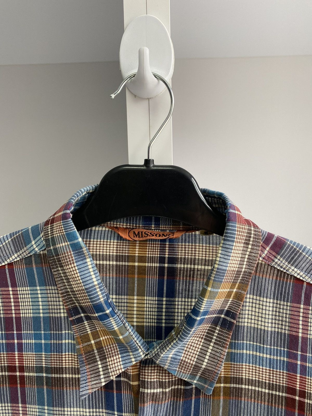 Vintage Missoni Multicolor Button Up Long sleeve Shirt