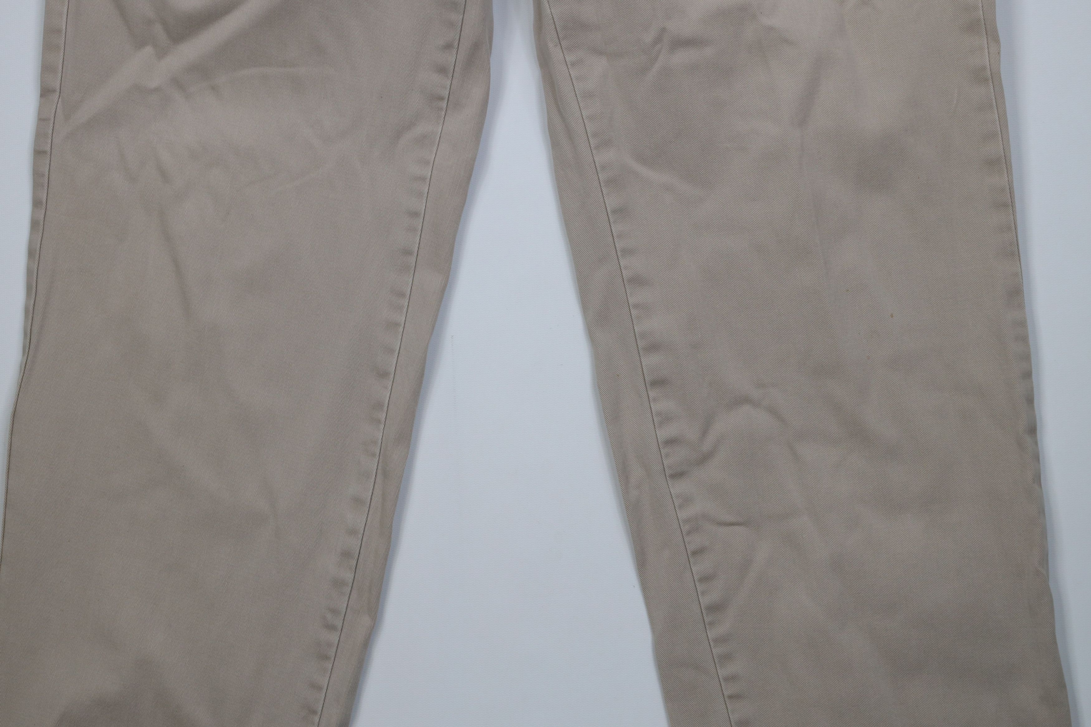 Ralph Lauren Vintage 90s Ralph Lauren Philip Cotton Chino Pants Beige Size US 30 / EU 46 - 3 Thumbnail