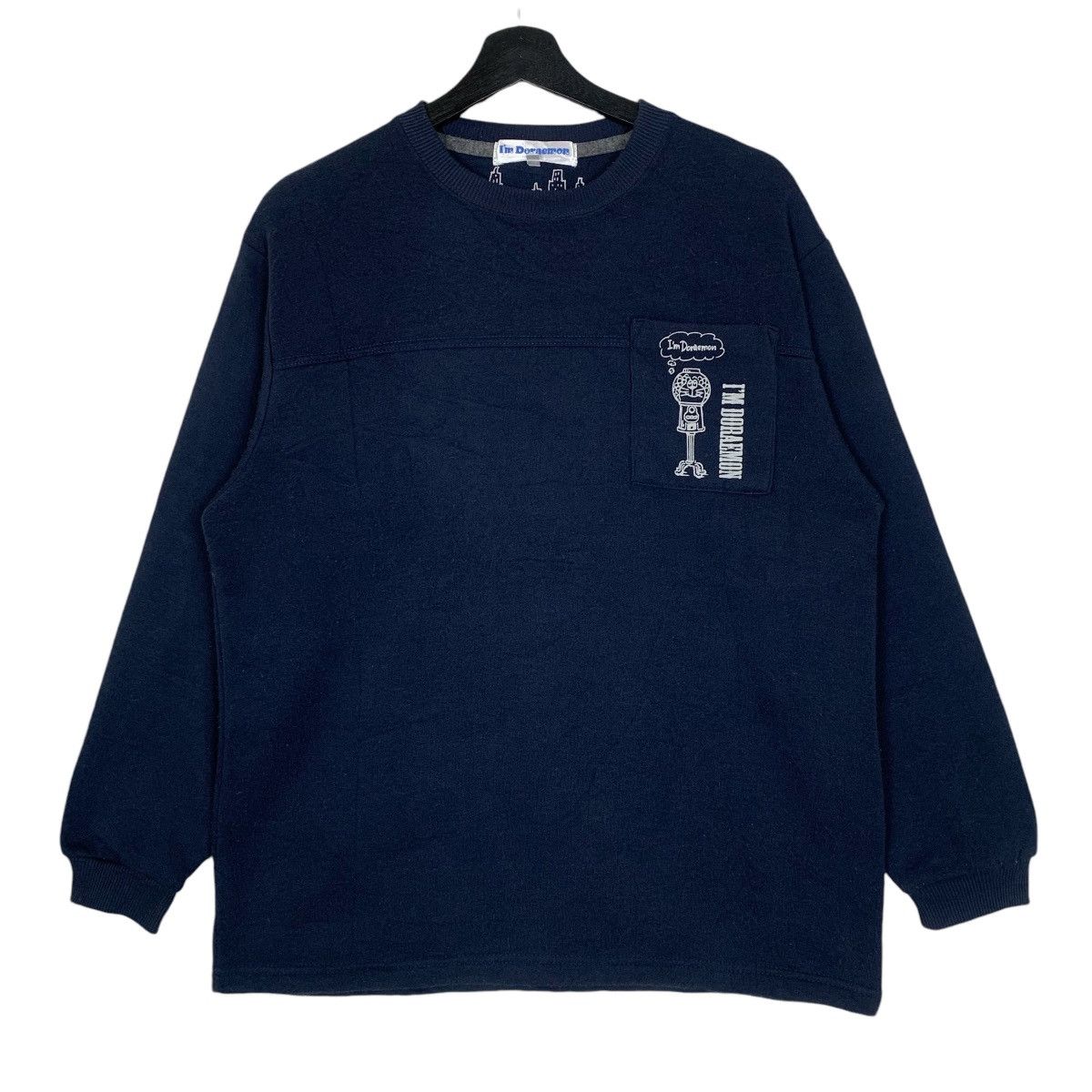 Anime I’m Doraemon Japanese Brand Anima sidepocket sweatshirt Size US M / EU 48-50 / 2 - 1 Thumbnail