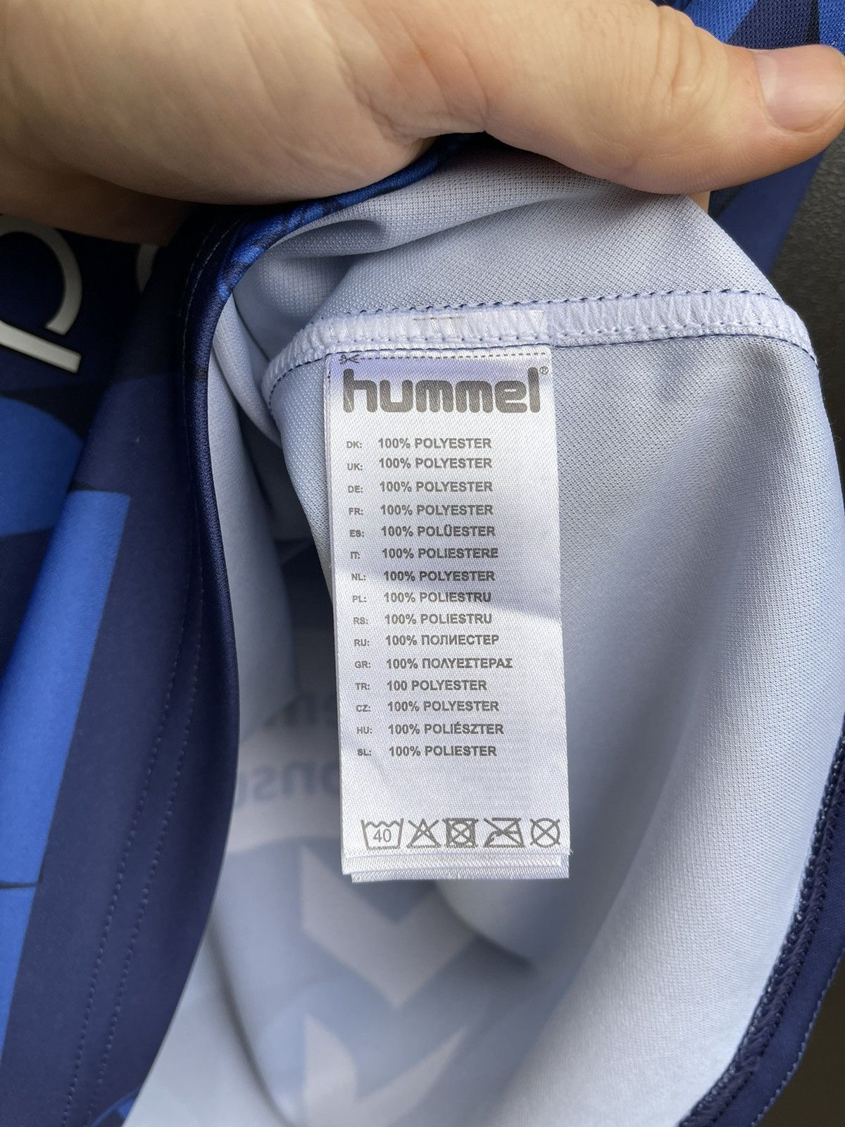 Hummel Wigan Warriors Mens Hummel Away Kit Shirt Rugby Jersey 2021 Size US L / EU 52-54 / 3 - 8 Thumbnail