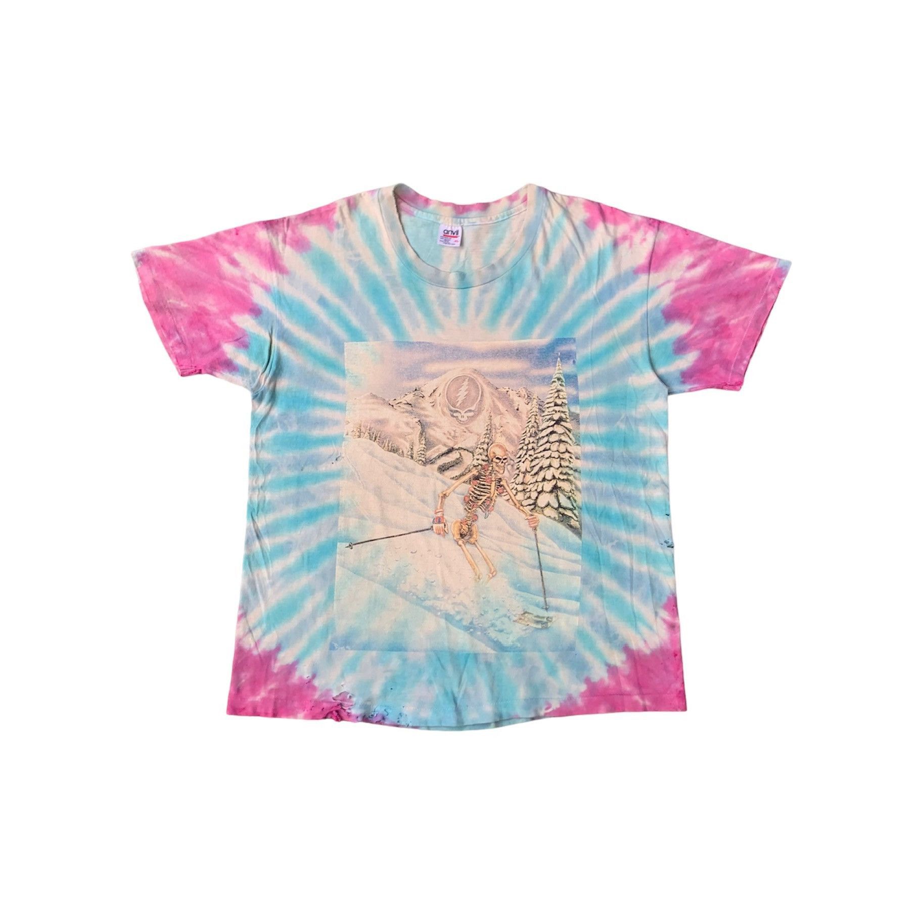 Grateful Dead Vintage 90's Grateful Dead 'Have A Dead Day' Tie Dye
