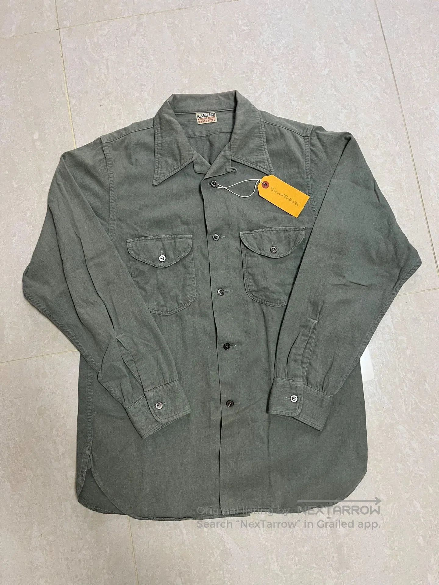 At Last & Co ATLAST&CO Workwear Shirt. Size US M / EU 48-50 / 2 - 1 Thumbnail