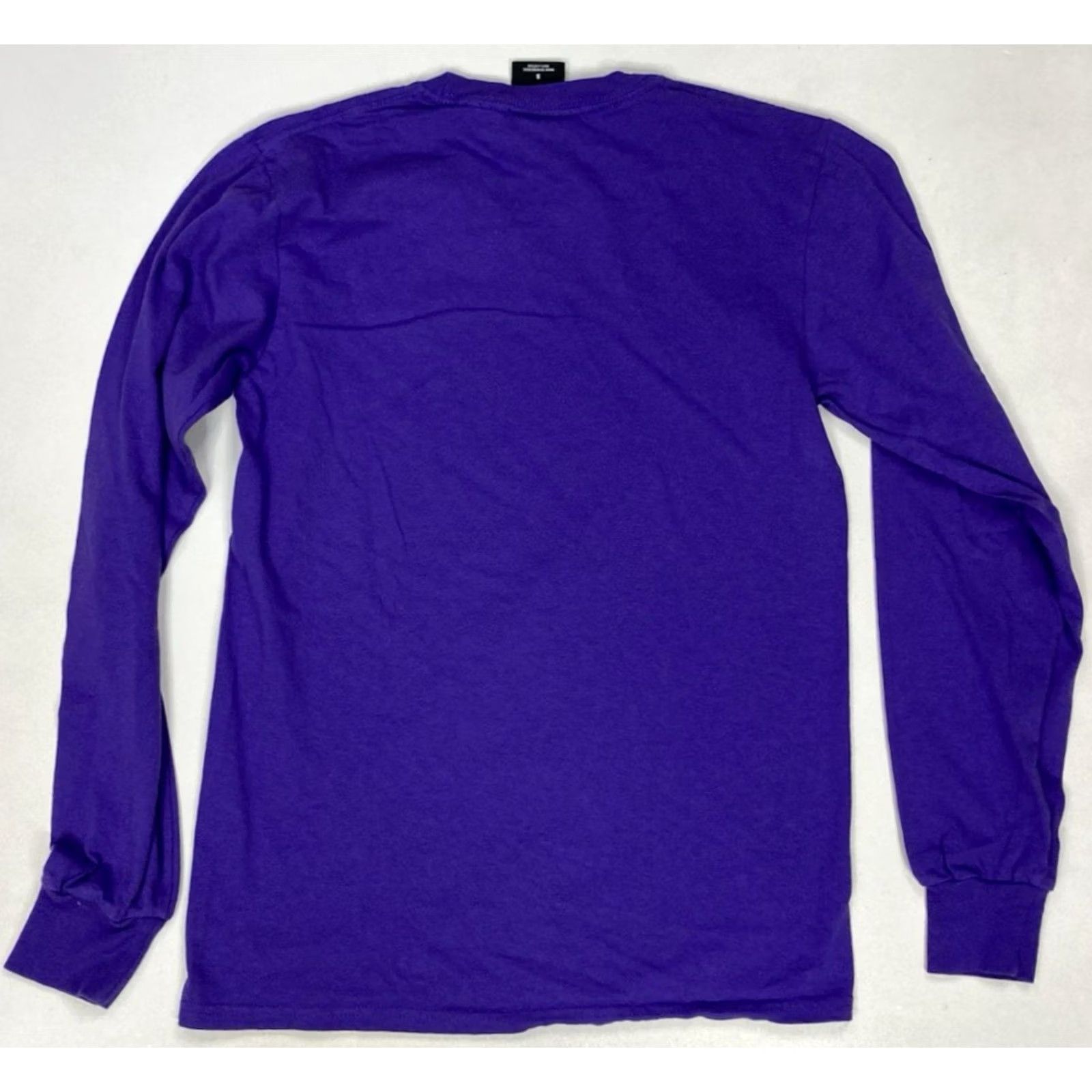 Huf VINTAGE HUF Logo Graphic T-shirt Men Small Purple Long Sleeve Size US S / EU 44-46 / 1 - 3 Thumbnail