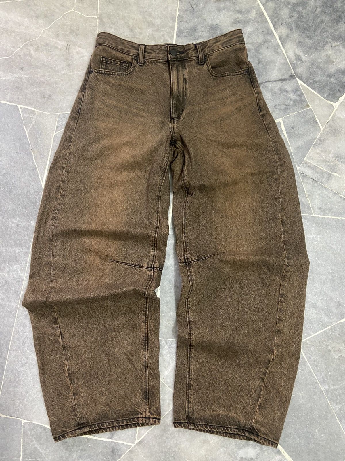 Japanese Brand Gu Japanese Brand jeans Barrel Leg Pants Size US 32 / EU 48 - 1 Thumbnail