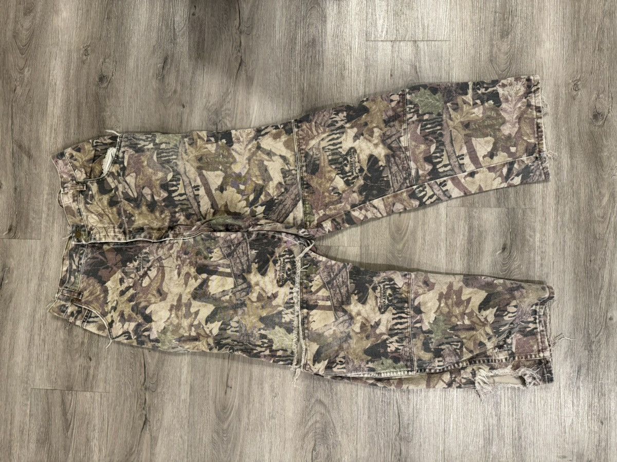 image of Vintage Thrashed Woodland Camo Pants, Men's (Size 31)