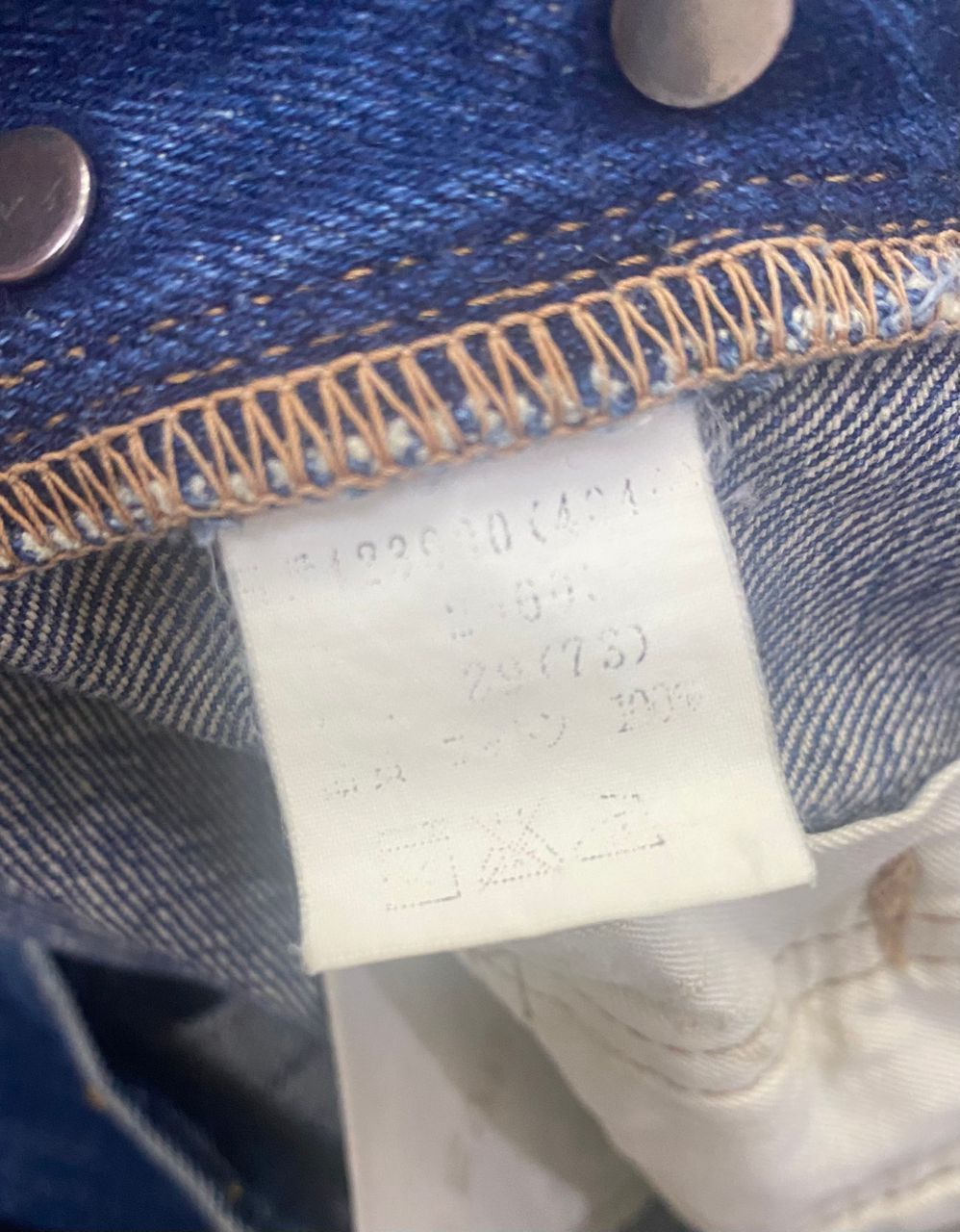 If Six Was Nine Vintage Paul Smith Red Ear Selvegde Distressed Denim Size US 28 / EU 44 - 18 Thumbnail