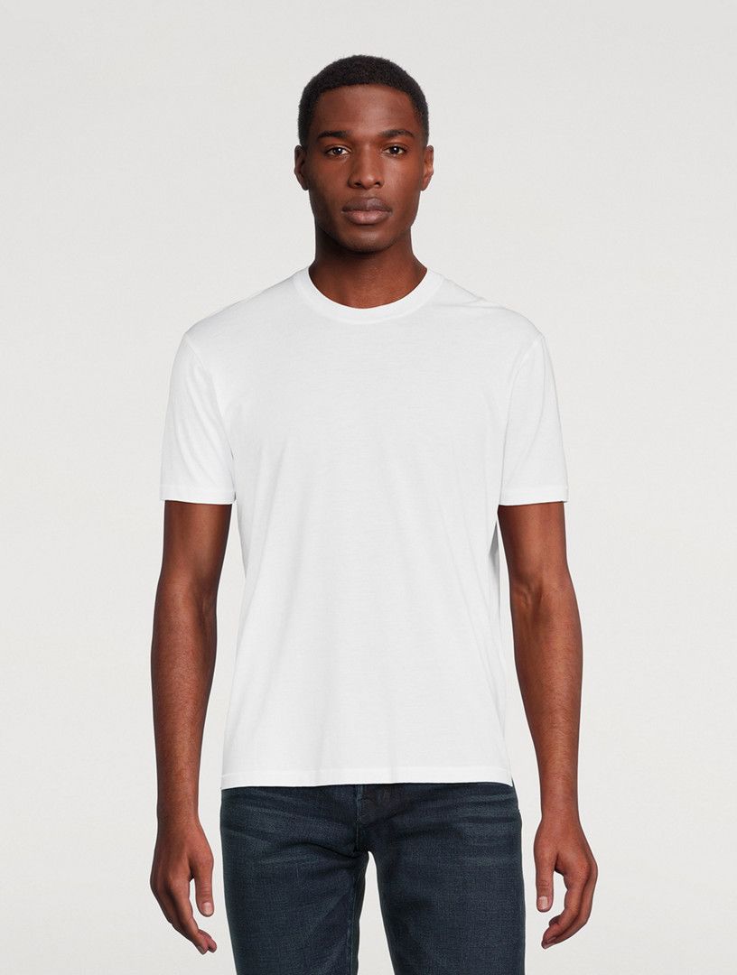 Tom Ford o1y0425 Crewneck T-Shirt in White Size US XL / EU 56 / 4 - 2 Thumbnail