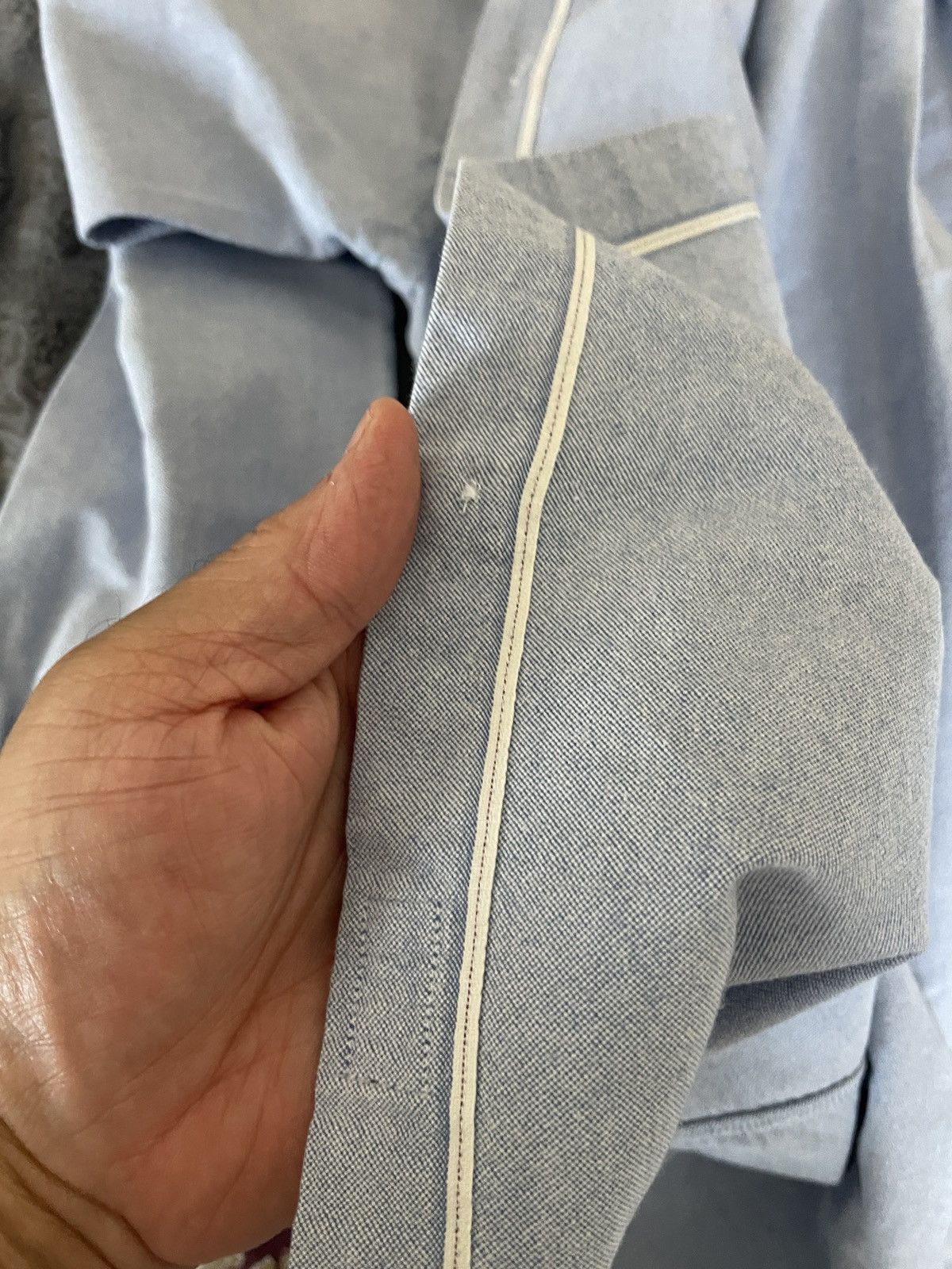 Todd Snyder Selvedge Chambray denim Button down shirt Size US XS / EU 42 / 0 - 8 Thumbnail