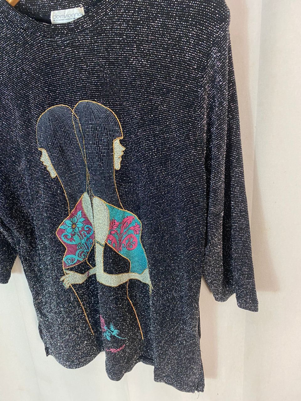 Other Demieienne printed blouse shirt Size L / US 10 / IT 46 - 3 Thumbnail